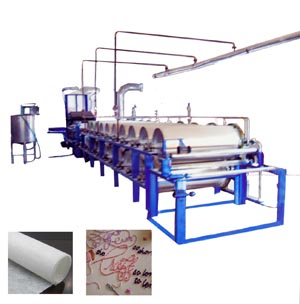 XHB Machine de fabrication de papier de revêtement à broderie